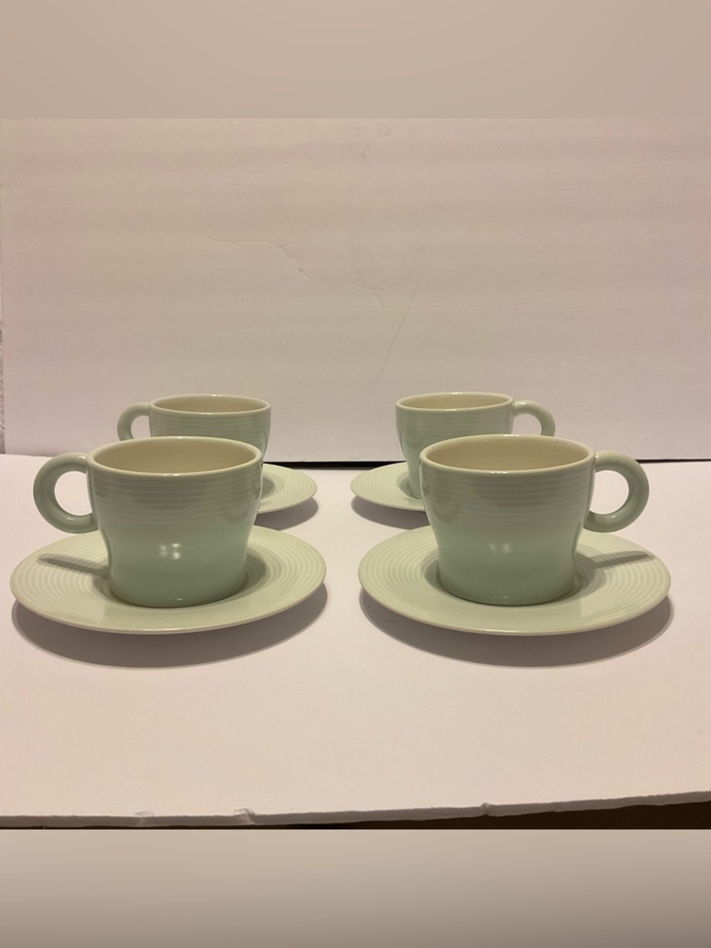 MICHAEL GRAVES DESIGN CUP & SAUCER SET (1999) of 8PC NEW IN BOX